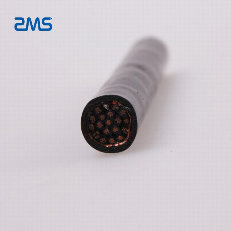 ZR-KVVP2 450/750v Vlamvertragende Koperen Kern PVC Geïsoleerde CTS Afgeschermde PVC Ommanteld Controle Kabel