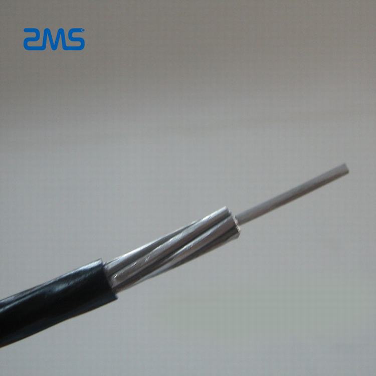 Udara Yang Diperkuat Kabel Udara Dibundel Zhengzhou 0.6/1kV Ukuran ABC Kawat Kabel 4 Core 16 Mm