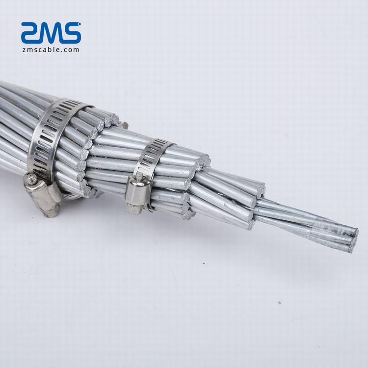 Câble en aluminium prix types de conducteurs acsr en aluminium à noyau conducteur 50mm2 aaac en composite de carbone acsr merlin conducteur