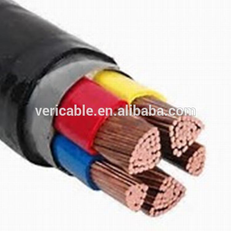 Gepantserde kabel leveranciers/240mm xlpe 4 core gepantserde kabel/gepantserde ywy yfy kabel