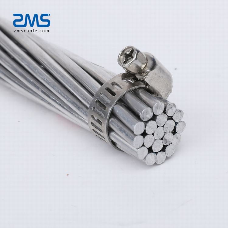 Solide nu circulaire conducteur en aluminium câble prix aaac 50mm2 aaac acsr 95mm2 conductor120/20 conducteur d'orignal prix