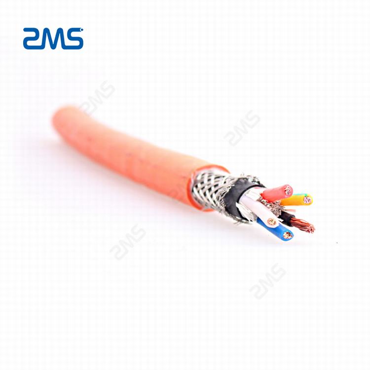 Cable de goma flexible apantallado cable 1,5mm con trenza blindado Cable de control KVV/KVVR/KVVP Control cable