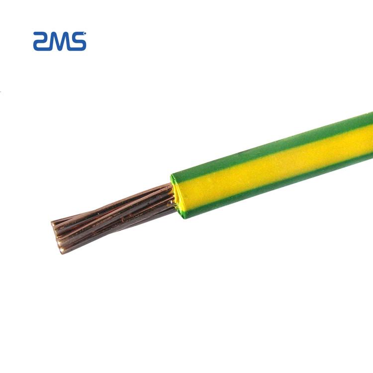 electric copper 4mm 16mm 50mm 150mm 240mm 300mm single core CU/PVC ECC power cable