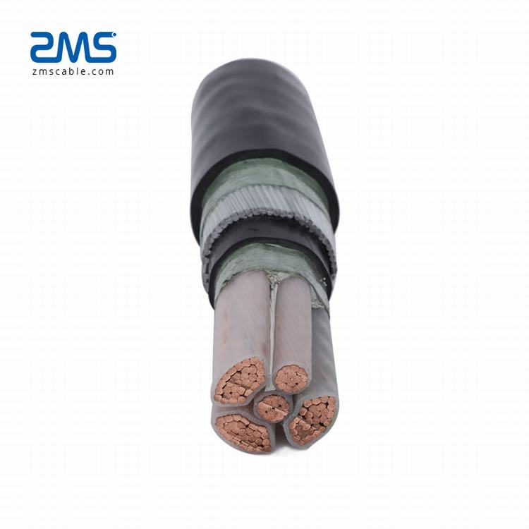 electrical supply Cu/ Al conductor 5 core 4mm 6mm 10mm 16mm pvc cable