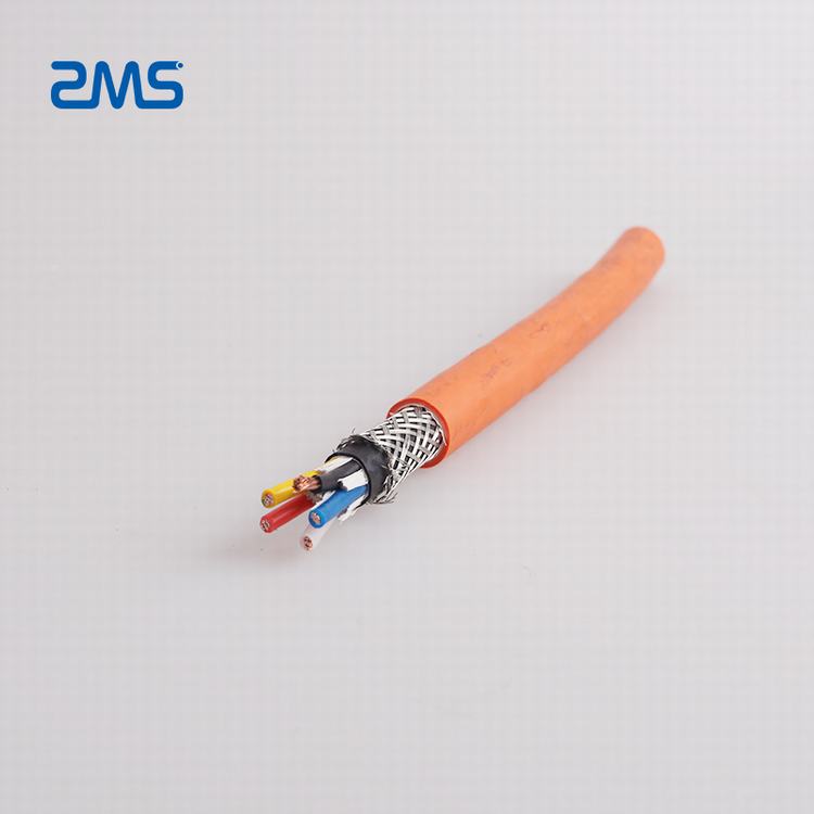 flexible cable control wire 2 core kvvp control cable shielded twisted pair cable 300/300v rvvp shielded