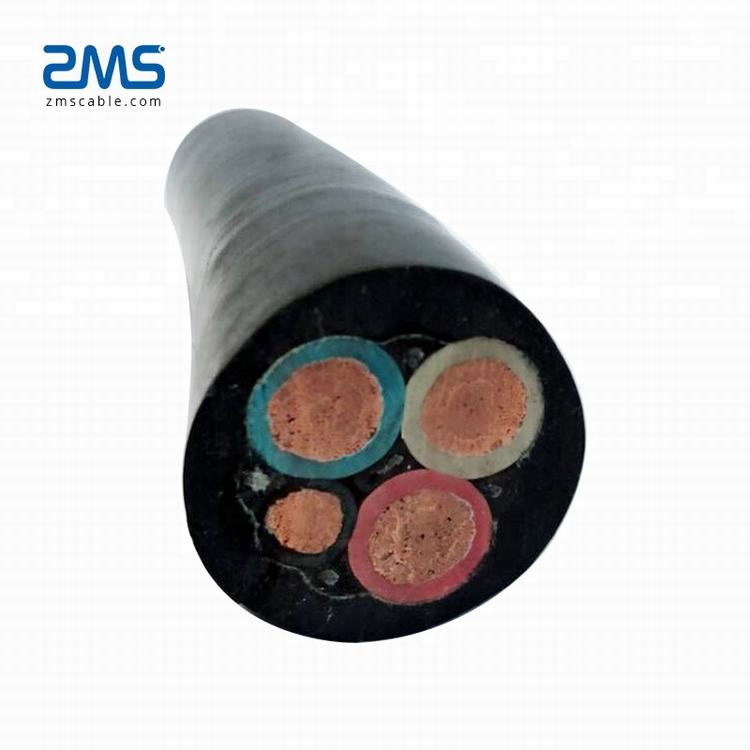 flexible rubber double sheathed tpe/pp/pe welding cable 95mm2 600amp water cooled welding cable