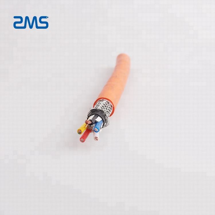 Cable de alta calidad MKMO 7X1,5 ZR-KVV 7 CORE de 7 1.5MM2 CABLE de CONTROL con la tierra CORE amarillo-verde
