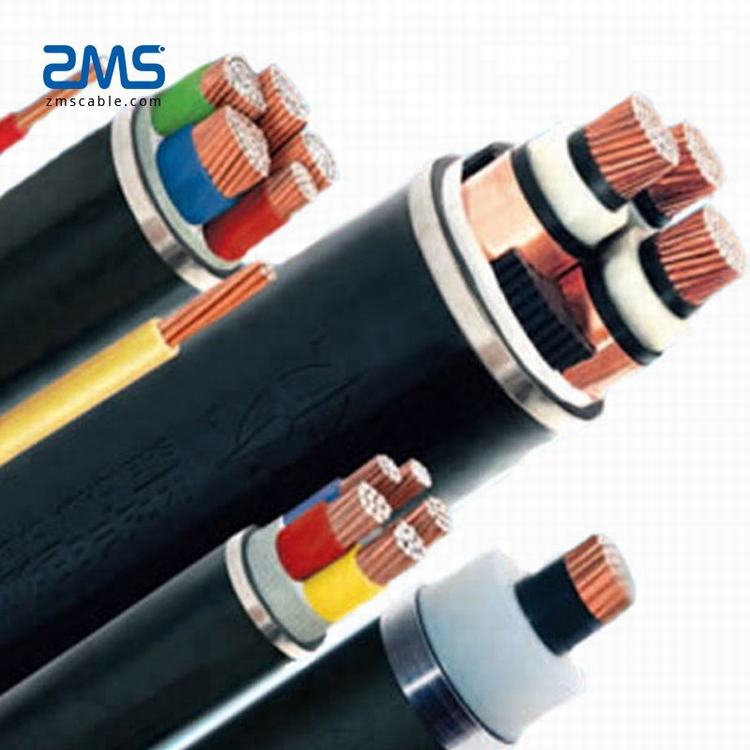 low voltage 0.6/1kv 25mm2 aluminum conductor pvc insulation power cables