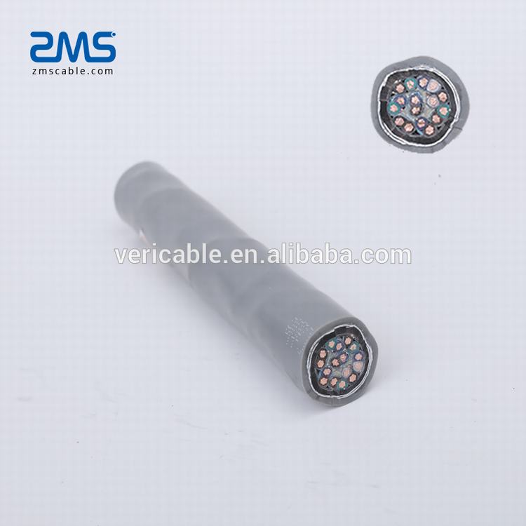 low voltage 450/750v copper shielded wearable zr-kvvp c