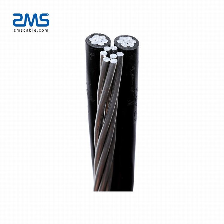low voltage cables AAC/AAAC/ACSR/XLPE or PVC insulation Aerial Bunded Cable 35mm 50mm 70mm ABC cable