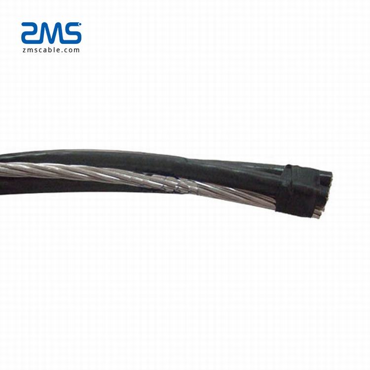 multi-core stranded ABC cable Overhead bare aluminum wire xlpe insulated 95mm xlpe cable