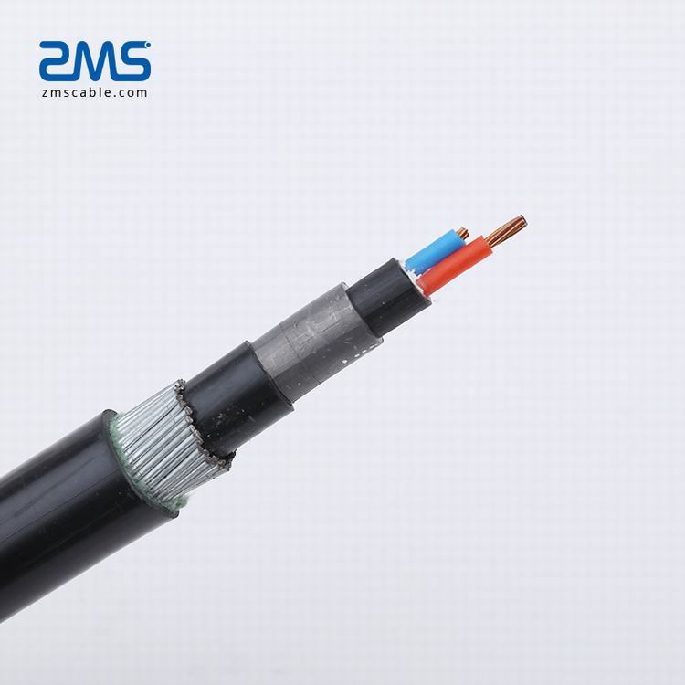 Blindé swa câble d'instrument Ignifuge LSZH PVC Cuivre 450/750V Câble de Contrôle zr-kvvrp 4 Core mécaniques flexibles
