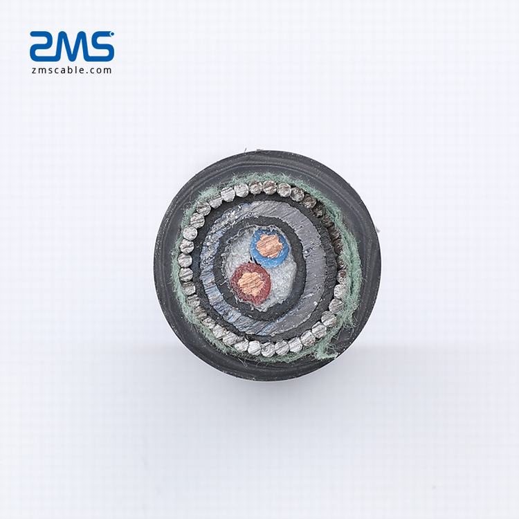 shielded swa instrument cable pvc insulated 2 cores shielded control  braiding rvvp  fire-resistance system