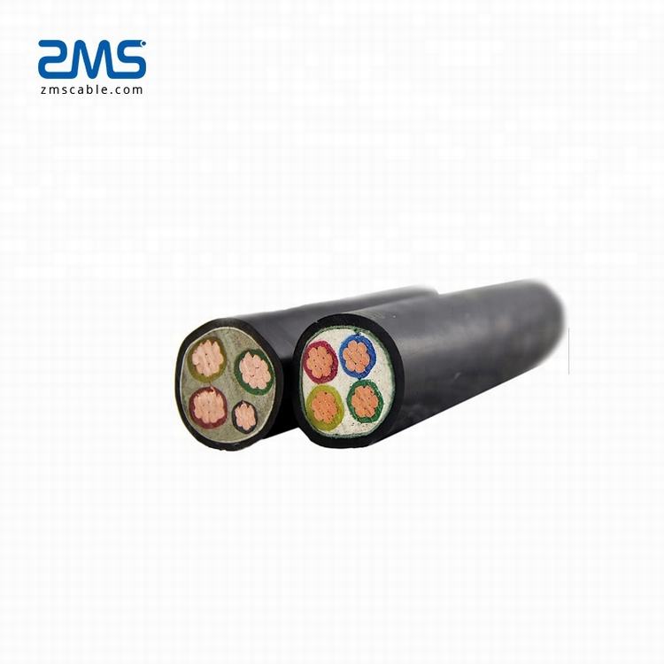 Single core All Kinds 의 Flame-지연 제 3 상 4 선 XLPE 힘 Cable yjlv 0.6/1kv