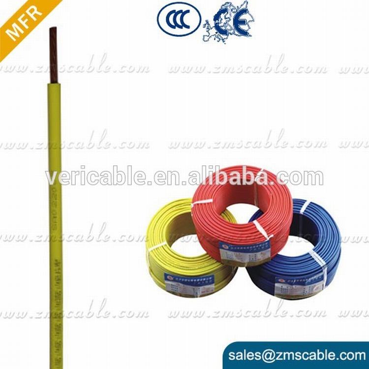 single core pvc jacket rigid aluminium wire 8mm 10mm 6mm 4mm 3mm electric cable
