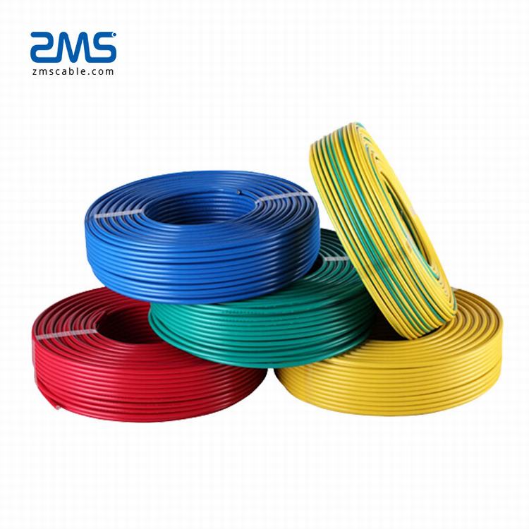 Massief koperen geleider PVC geïsoleerde Flexibele elektrische kabels en draden kabel koperdraad 2.5mm kabels en draden koper