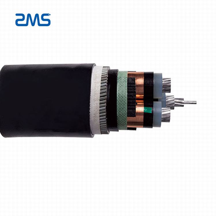 Xlpe swa ПВХ кабель cvt zr-yjv цена одножильный 11kV 1*600 мм2 Высокое напряжение мощность кабель с Лучшая цена 240 мм xlpe