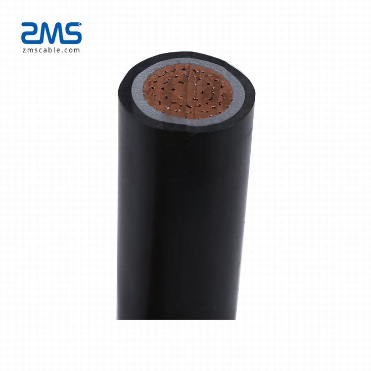 Yjv22 0.6/1kv cabo de alimentação de cobre ou alumínio 240 milímetros 95mm 70mm xlpe cabo de alimentação de núcleo único