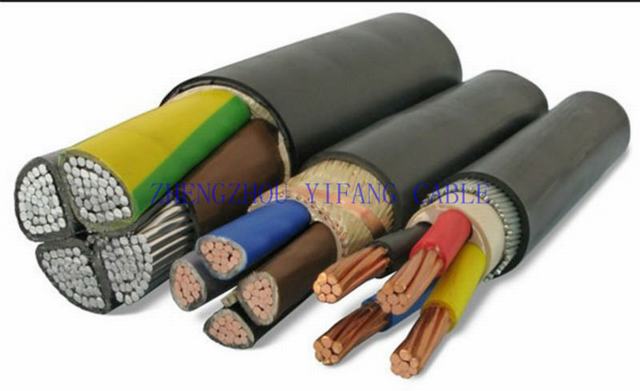 0,6 / 1 kV AL / SWA / XLPE / PVC-KABEL 3x95 + 50mm2