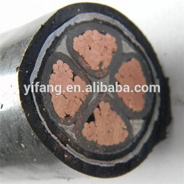 0.6/1kV LV Copper conductor Steel wire armoured XLPE insulated underground power cable SWA cable