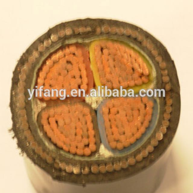 0.6/1kv multi core power cable Copper conductor XLPE insulated underground cable