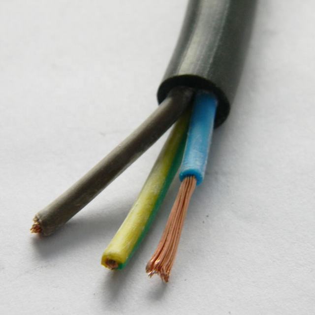 1.5mm2, 2.5mm2, 4mm2 conducteur en cuivre cordon électrique de fil de câble
