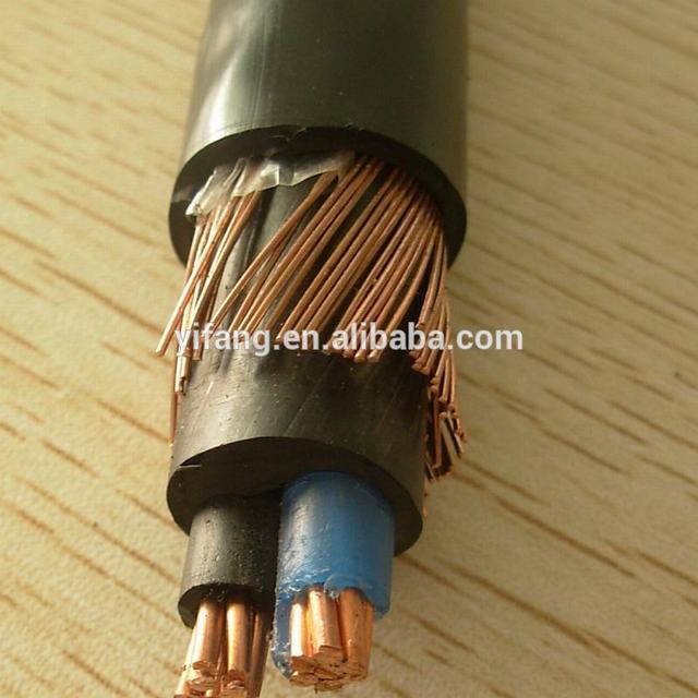 1000 V eléctrica concéntricos cable eléctrico cable espiral