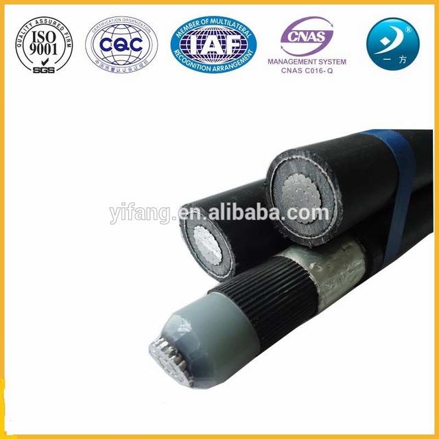 12/20KV Aluminum XLPE Insulated Longitudinal Aluminum Tape Armour Direct Burial Cable