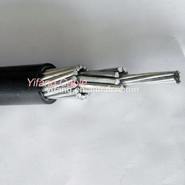 16mm2 XLPE aluminio cubierto línea cable de alambre
