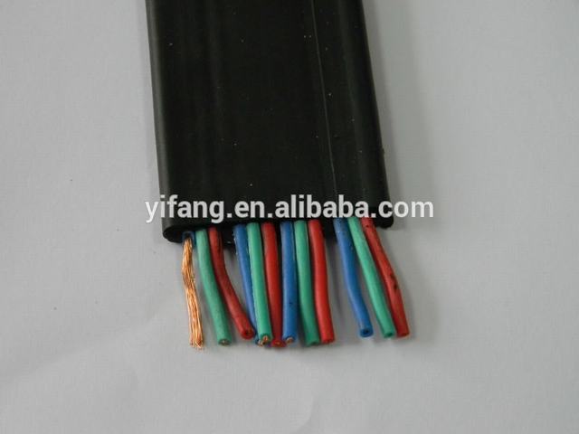 18 AWG Multicore Rubber Flexible Flat Cable