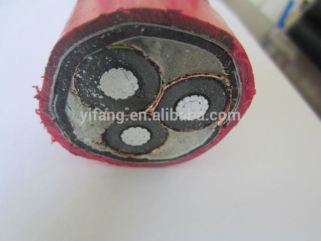19/33KV Al conductor XLPE insulation power cable 3×240