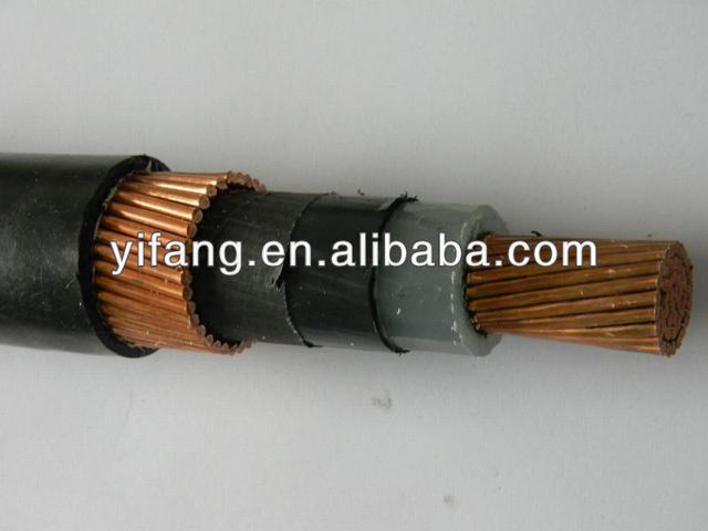 1x240mm XLPE insulated cable YJV cable