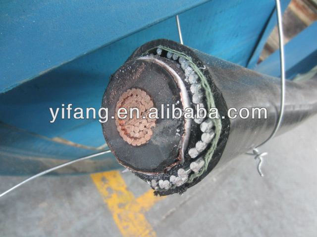 MV-Kabel mit 240 mm2 Kupfer / XLPE / Aluminium-Draht