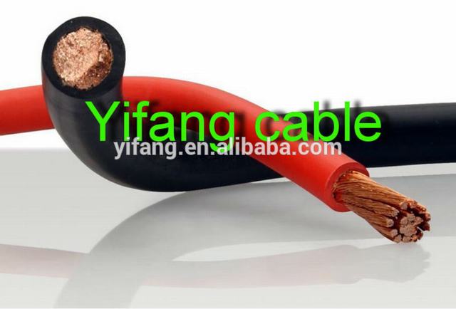 3/0AWG 2/0 AWG Flexible Welding Cable 1X10mm2 1x25mm2