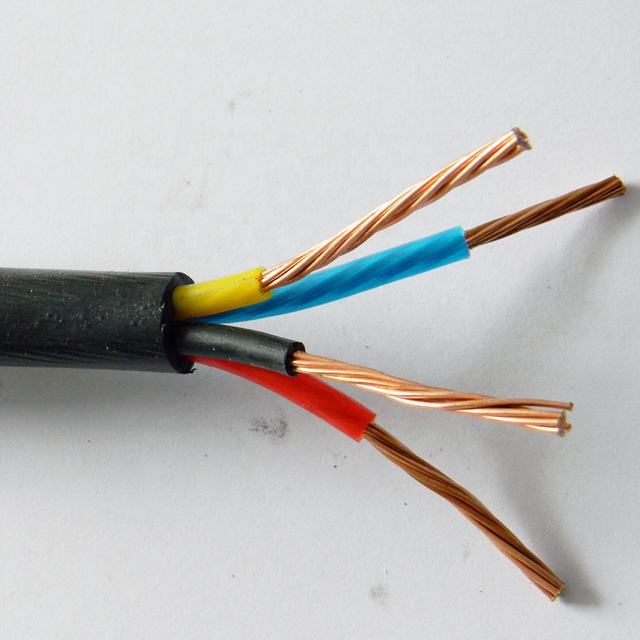 3X2.5mm2 PVC Terisolasi dan Sarung H05VV-K Kabel