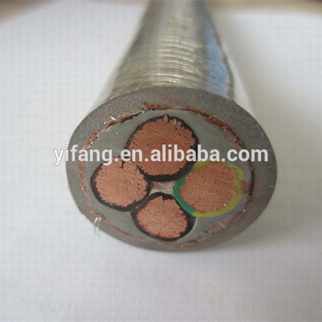 450/750v pvc armoured insulated 4 core control cable
