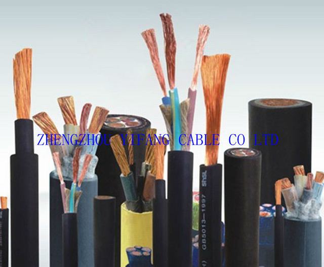 5 * 10mm2 VCT-Draht CU / PVC / PVC Leistung und feuerfestes Kabel