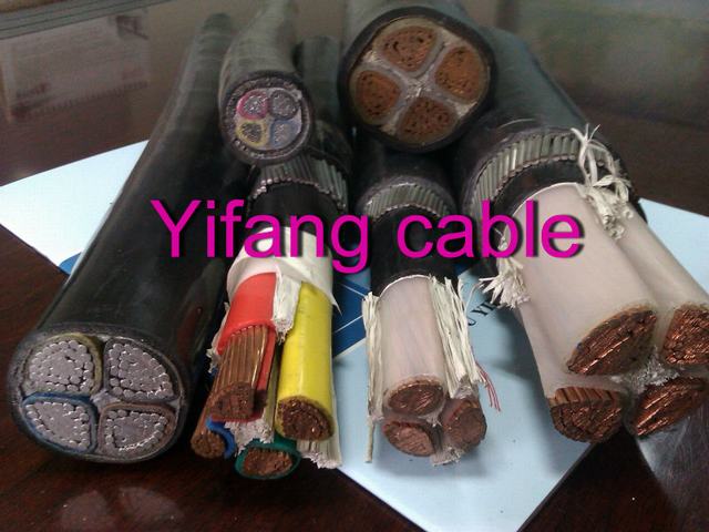 5x120mm2 XLPE insulated armoured power cable