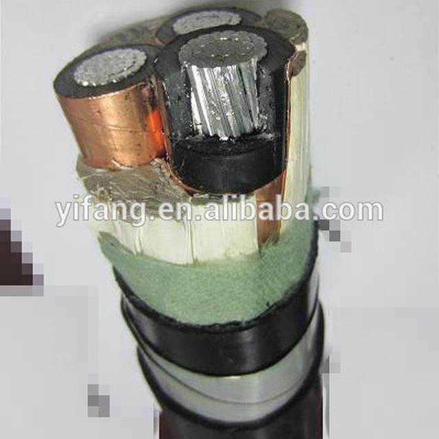 6.35/11kV XLPE Insulated GI Wire Armoured MV Power Cable IEC60502-2