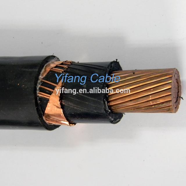 6 KV CU/XLPE/PVC Underground Power Cable 1X185mm2