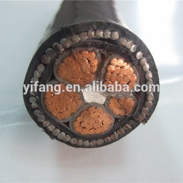 600V 1000V Copper conductor PVC XLPE insulated 3+1 4 core x 300mm2 240mm2 150mm2 185mm2 120mm2