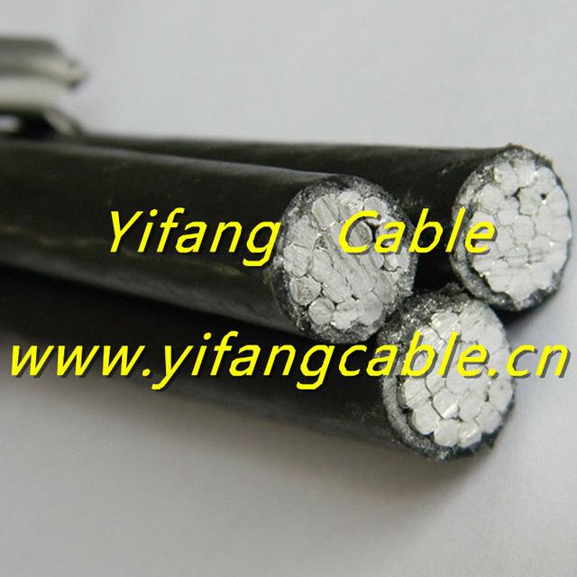 600V 2/0AWG Triplex aerial cable for URD