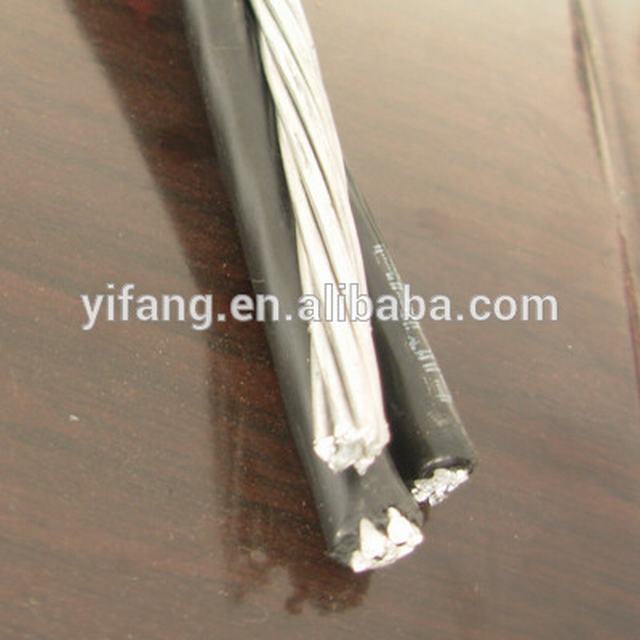 600V 3x95mm2 Aluminum Service Drop Cable with XLPE Insulation