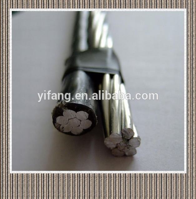 600V Duplex Service Drop cable with ACSR Conductor