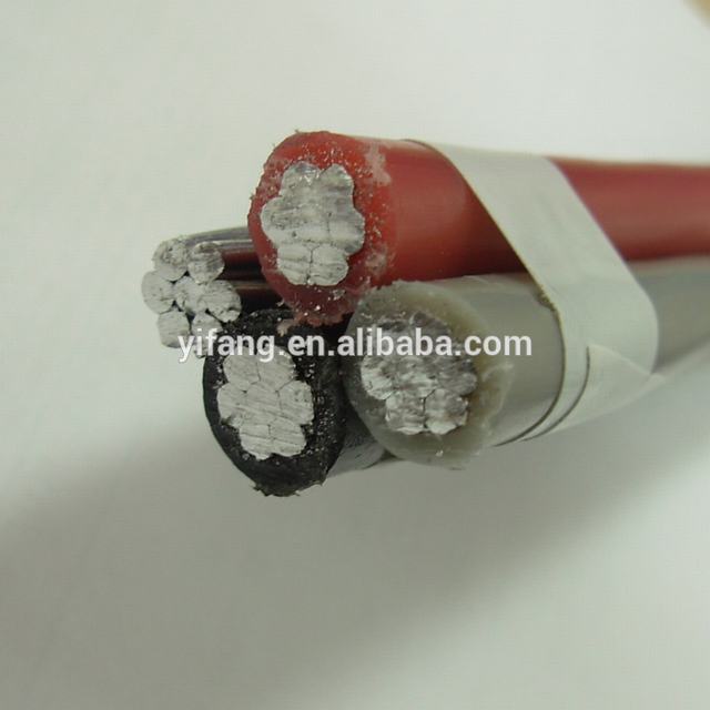 600V XLPE Insulation Single Core Covered Line Wire ABC Cable