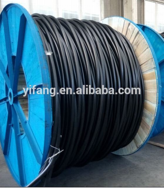 Conductor de aluminio material y aislamiento XLPE cable de alimentación de material