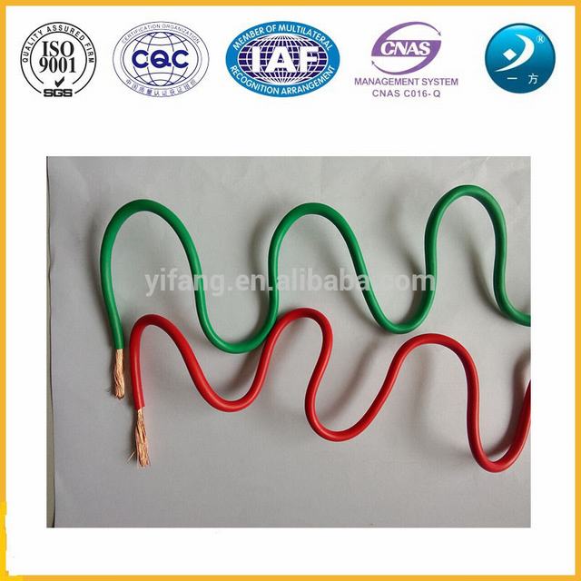 CE Certificat ISO D'isolation de PVC de Fil De Cuivre Fils Câble Flexible