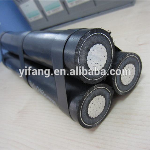 Cable Twists NFC 33 226 12/20 (24) KV 3x1x240 Copper