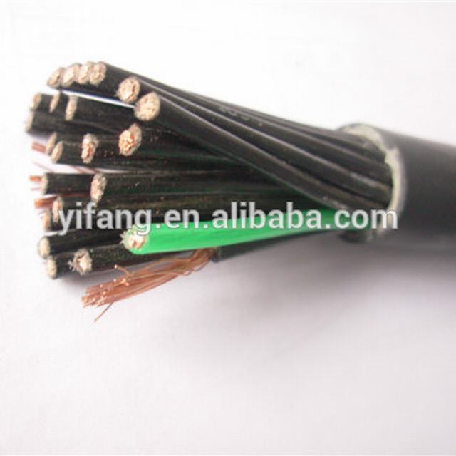 Control de cable conductor de cobre PVC insualtion blindado cable de control