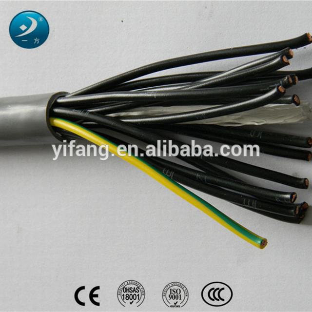 Flexible Copper Wire Control Cable YSLY-JZ 0.75mmsq 1mmsq